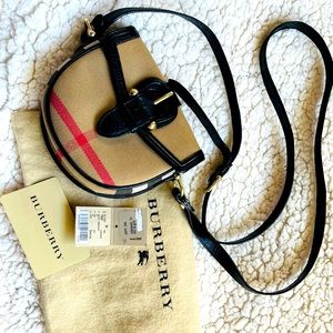 BURBERRY SIGNATURE CHECK GEORGIE SMALL SWING